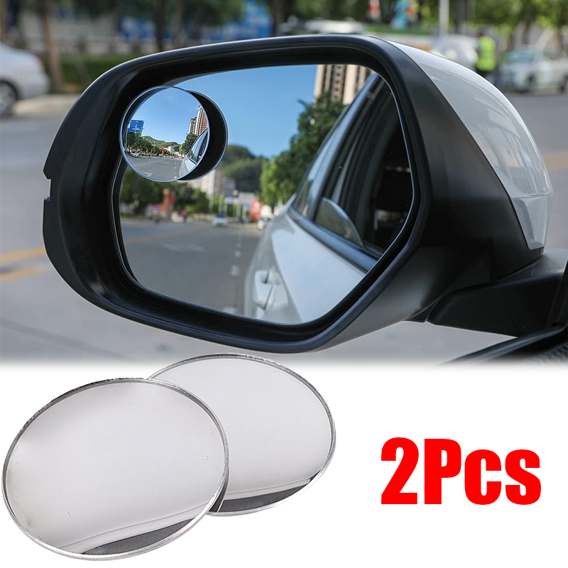 Blind Spot Mirror Wide Angle Convex 2Pcs - Specchietto retrovisore convesso per auto da