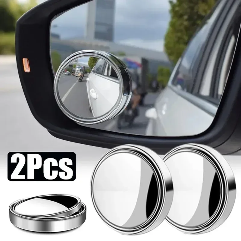 Blind Spot Mirror Wide Angle Convex 2Pcs - 1/2 pezzi 360 ° Specchietto per