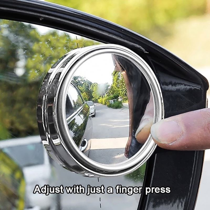 Blind Spot Mirror Wide Angle Convex 2Pcs - Specchietti Retrovisori Convessi Grandangolari di Alta