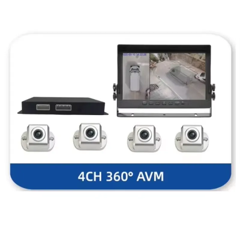360 Degree Bird View Car Camera System - Telecamere AI 3D a 360 Gradi