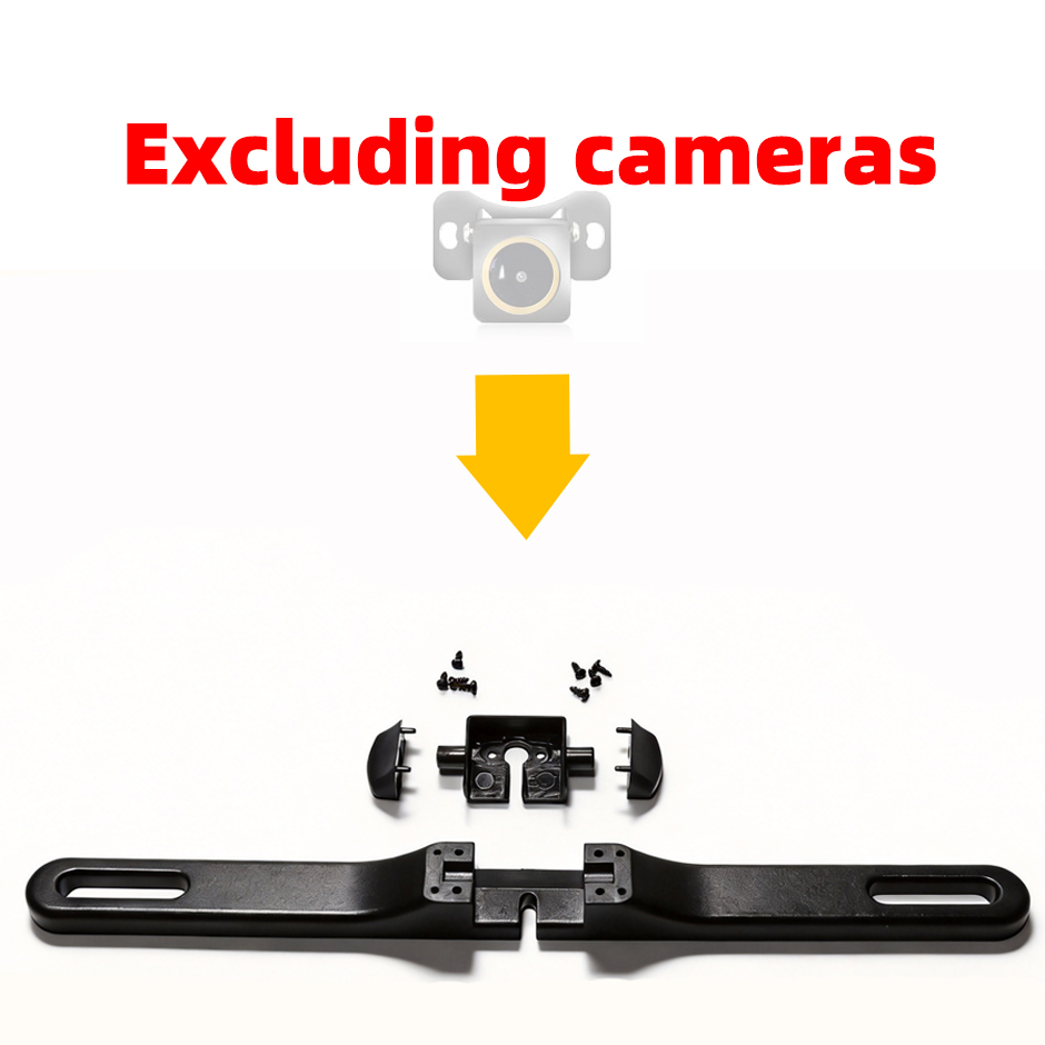 License Plate Backup Camera Frame Mount - Telecamera di Retromarcia con Supporto per