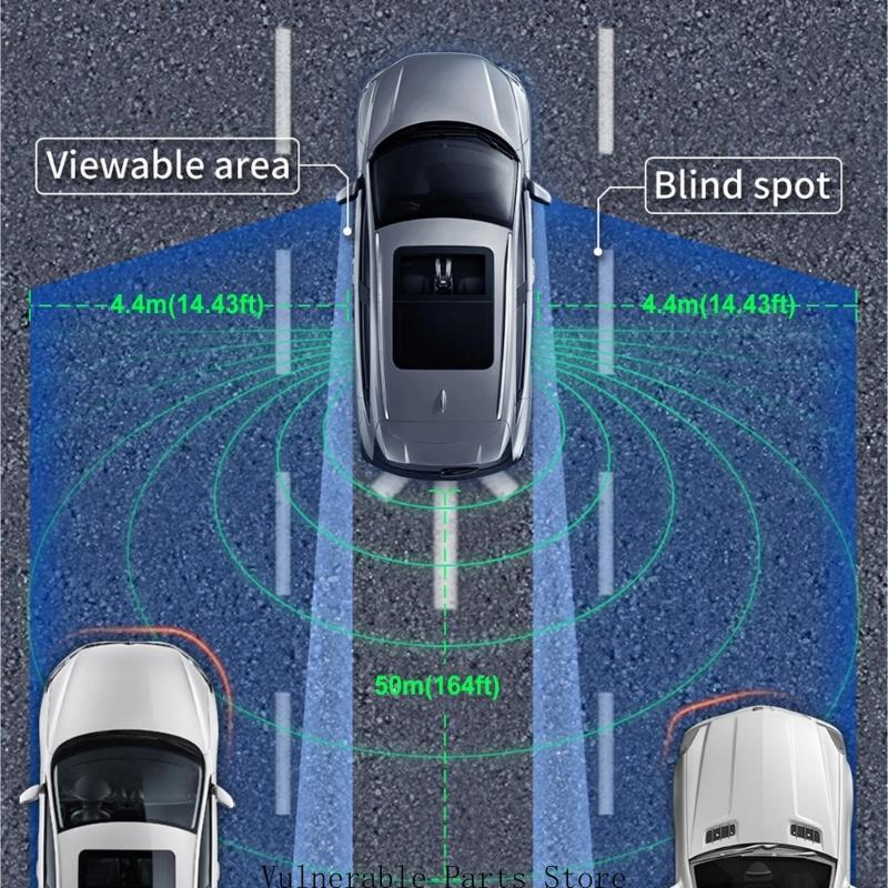 D0UC Area cieca Monitoraggio d - Millimeter Wave Radar Blind Spot Warning recensione e prezzo