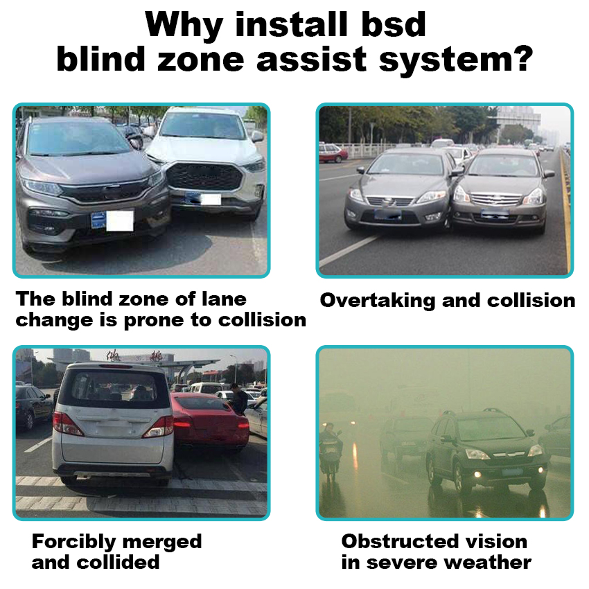 Sistema di rilevamento angolo  - Blind Spot Detection System 24Ghz Radar recensione e prezzo