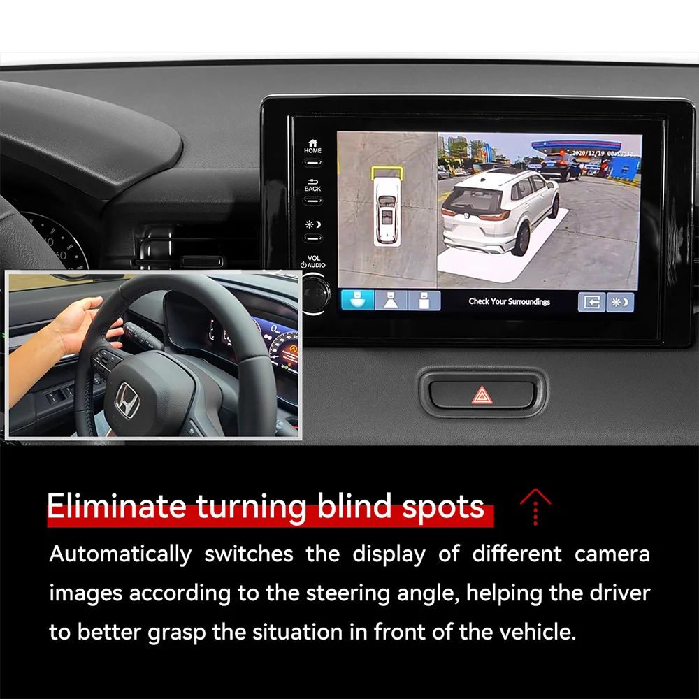 Telecamera AHD per auto a 360  - 360 Degree Bird View Car Camera System recensione e prezzo