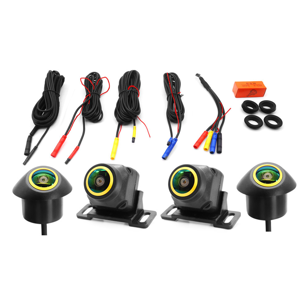 QMKJ telecamera Surround a 360 - 360 Degree Bird View Car Camera System recensione e prezzo