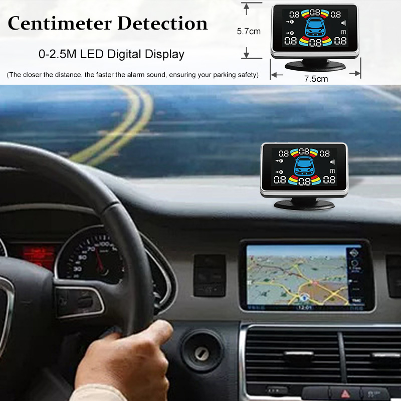 Kit di 8 sensori di parcheggio - Car Parking Sensor 8 Sensor Front Rear recensione e prezzo