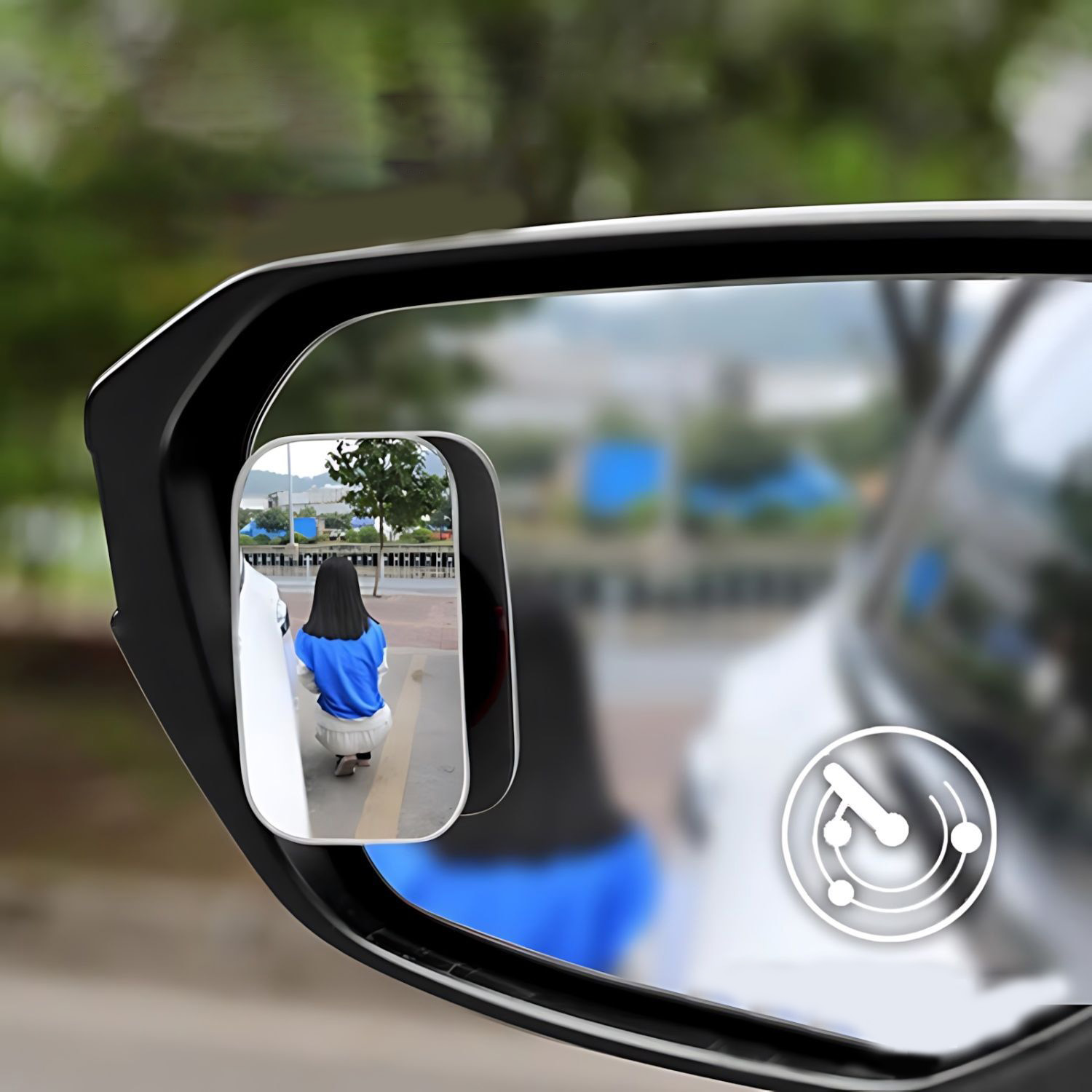 2 specchietti retrovisori per  - Blind Spot Mirror Wide Angle Convex 2Pcs recensione e prezzo