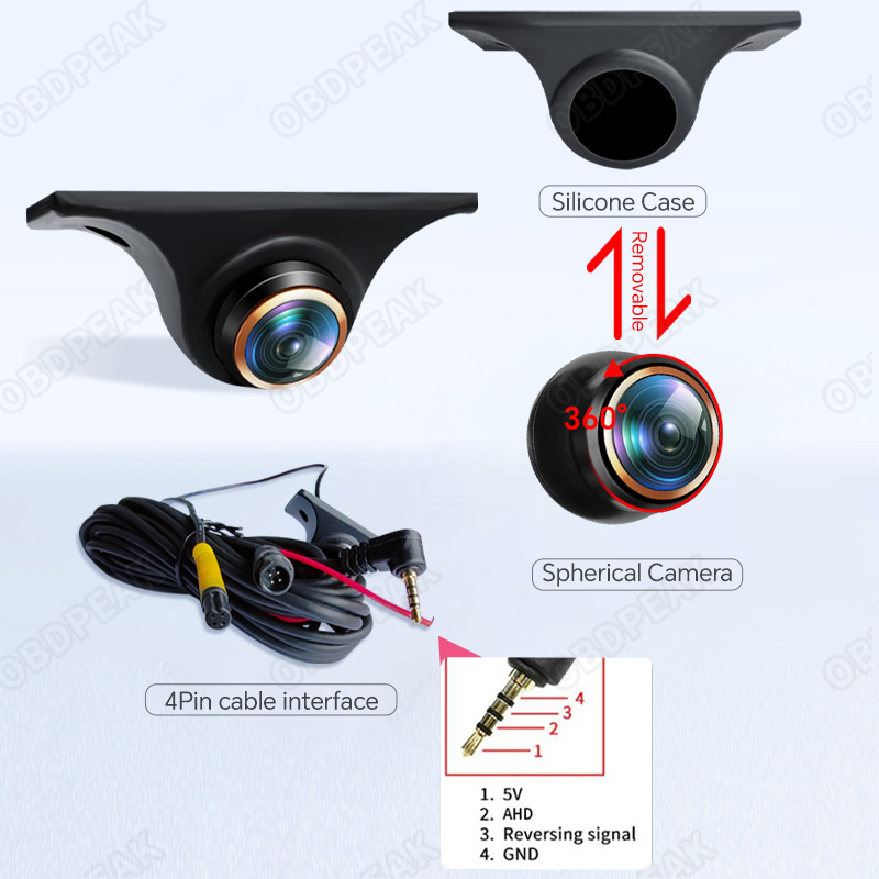 Telecamera posteriore per auto - 360 Degree Bird View Car Camera System recensione e prezzo