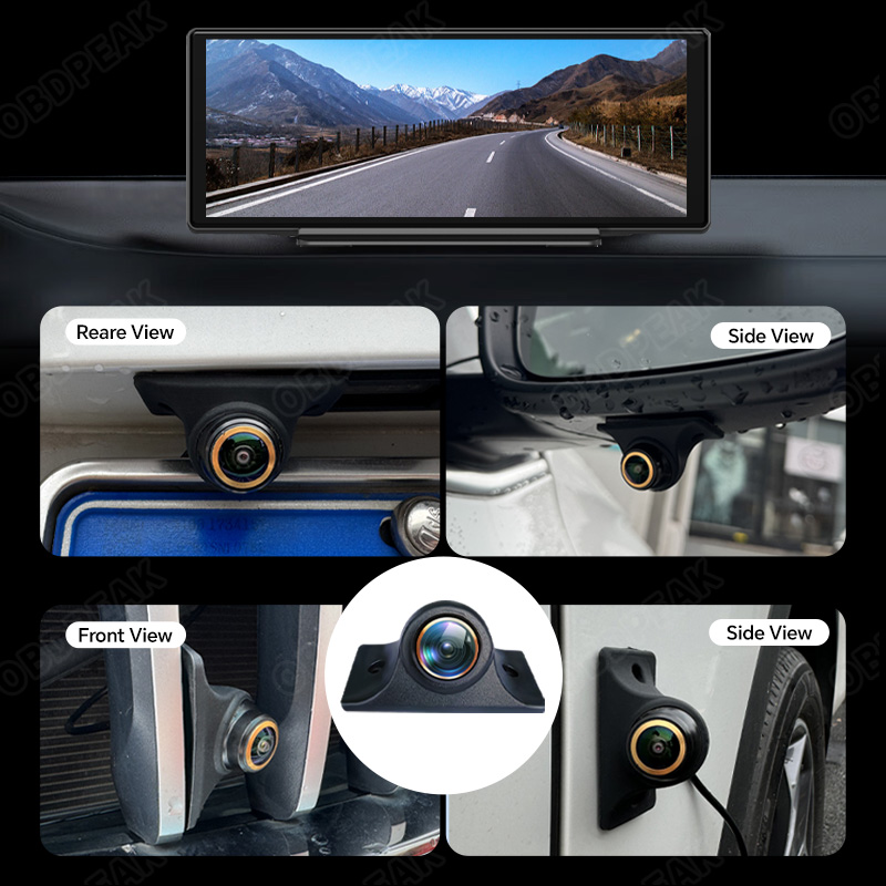 Telecamera posteriore per auto - 360 Degree Bird View Car Camera System recensione e prezzo