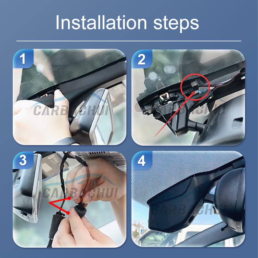 4K HD Plug and Play WIFi DVR p - Car Parking Sensor 8 Sensor Front Rear recensione e prezzo