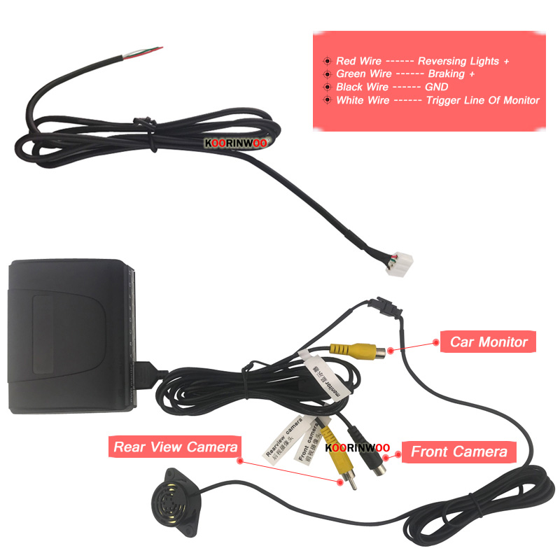 Koorinwoo 360 Bird Parktronic: - Car Parking Sensor 8 Sensor Front Rear recensione e prezzo