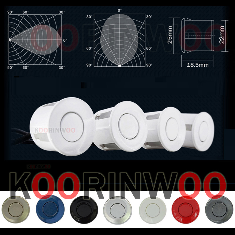 Sistema Intelligente Koorinwoo - Car Parking Sensor 8 Sensor Front Rear recensione e prezzo