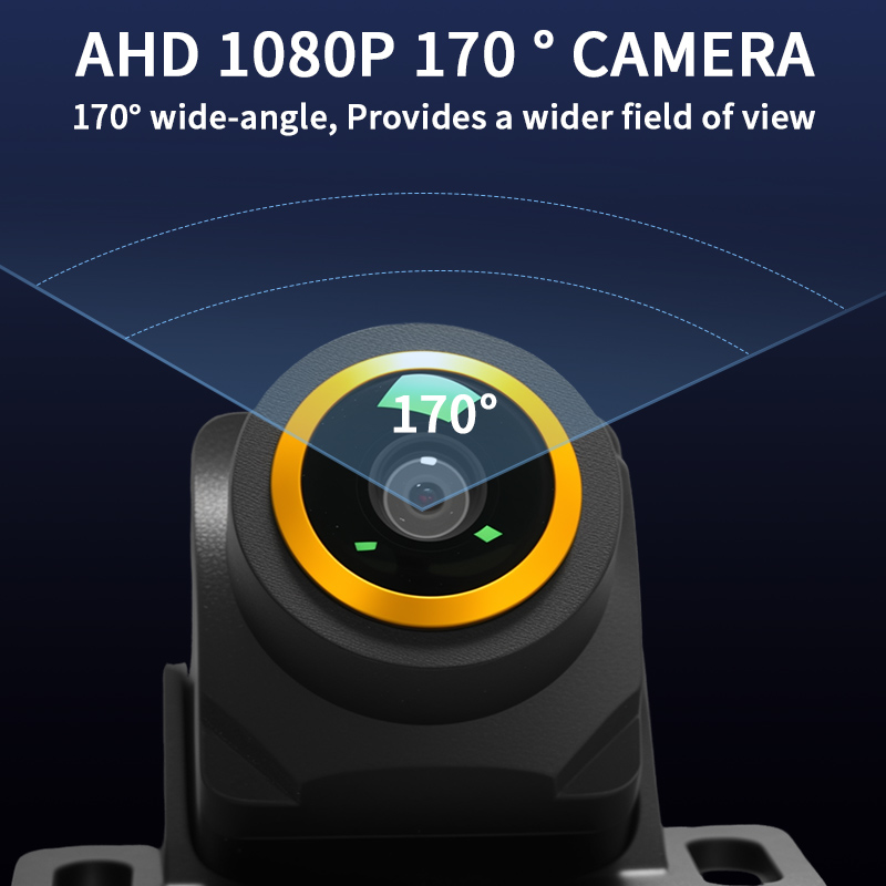 170 °   Telecamera per retroma - 360 Degree Bird View Car Camera System recensione e prezzo