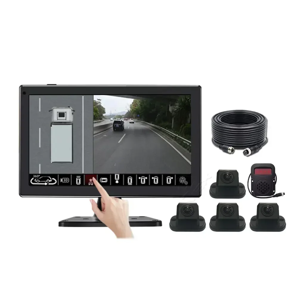 3D 360 Gradi Rotondo Vista Pos - 360 Degree Bird View Car Camera System recensione e prezzo