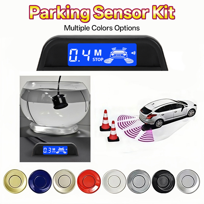 Kit sensori di parcheggio Hipp - Parking Sensor Buzzer Display Indicator recensione e prezzo