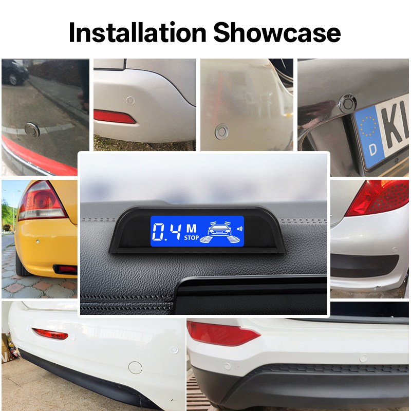 Kit sensori di parcheggio Hipp - Parking Sensor Buzzer Display Indicator recensione e prezzo