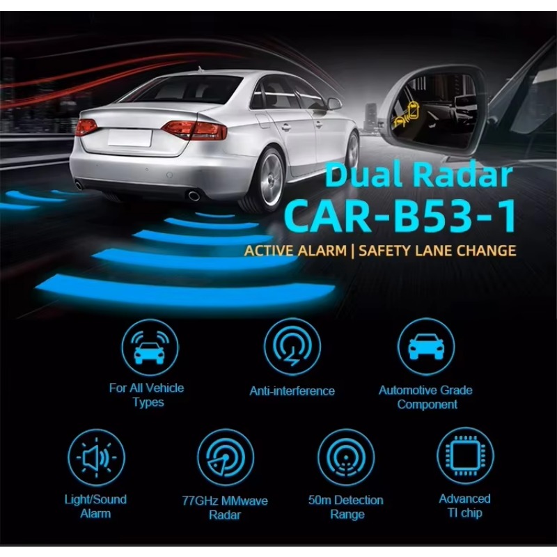 vendita calda: Rilevatore rada - Millimeter Wave Radar Blind Spot Warning recensione e prezzo