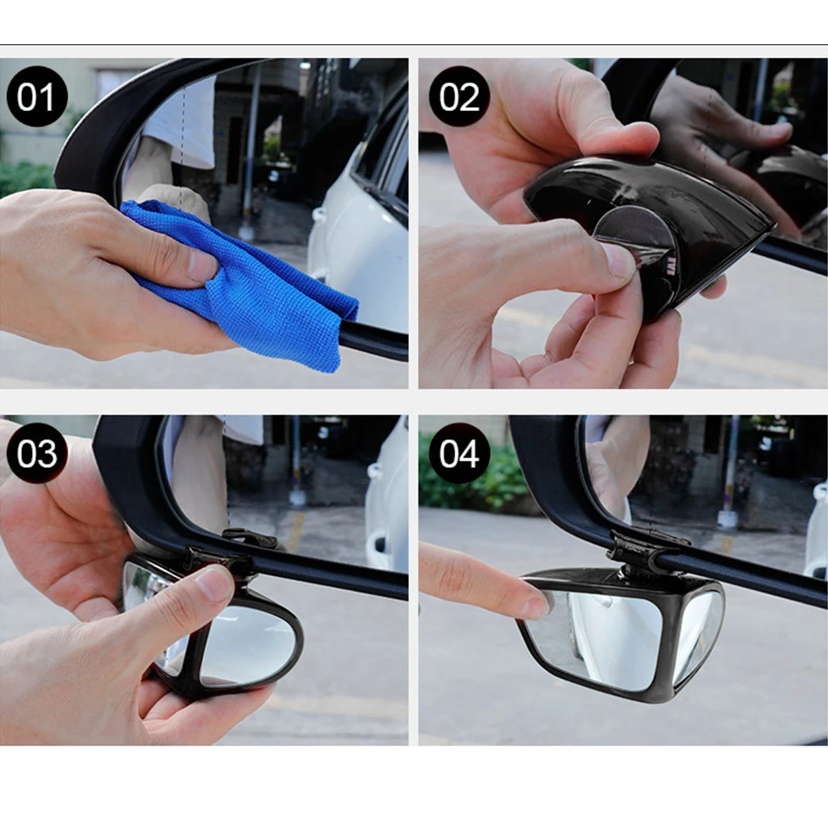 2 Pezzi Specchietti Retrovisor - Blind Spot Mirror Wide Angle Convex 2Pcs recensione e prezzo